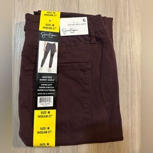 Jessica Simpson Women's Skinny Jeans in Dark Brown